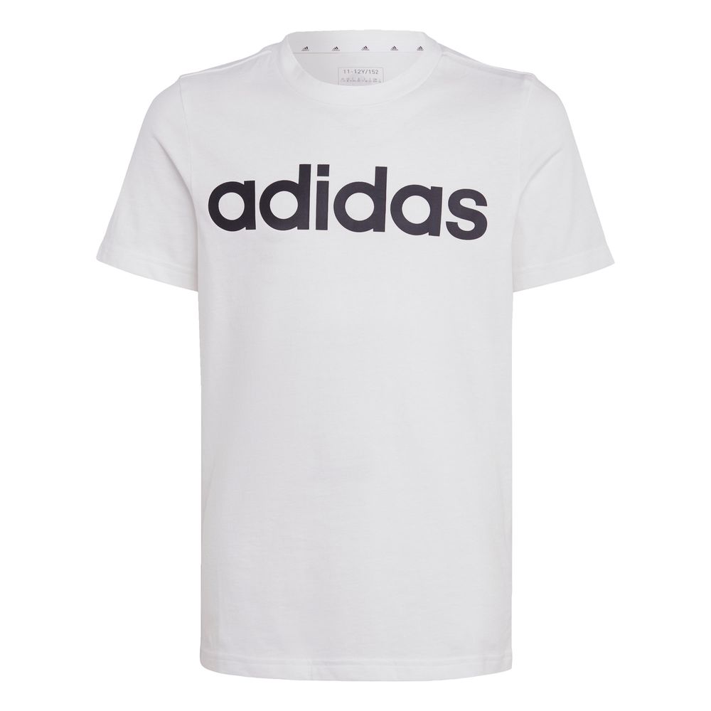 Foto 2 pulgar | Playera Adidas Essentials Blanca para Niño