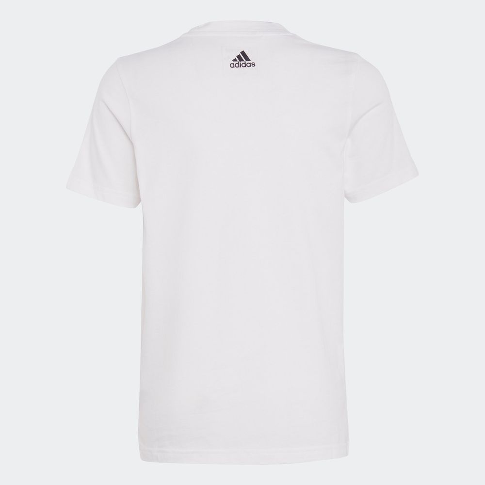 Foto 7 pulgar | Playera Adidas Essentials Blanca para Niño