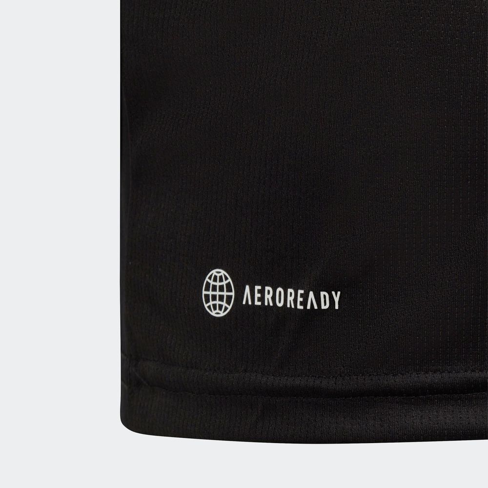 Foto 5 | Playera Train Essentials Aeroready 3 Franjas Ajuste Clásico Adidas Negro para Niños