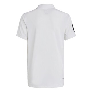 Foto 2 | Playera Polo Adidas Club de Tenis 3 Franjas Blanca para Niño