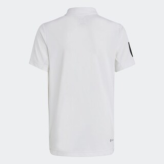 Foto 4 | Playera Polo Adidas Club de Tenis 3 Franjas Blanca para Niño