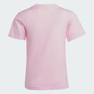 Foto 4 | Playera Essentials 3 Franjas Algodón Adidas Rosa para Niños