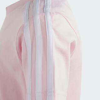 Foto 5 | Playera Essentials 3 Franjas Algodón Adidas Rosa para Niños