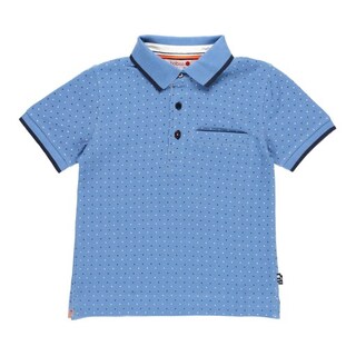 Foto 1 | Camiseta Boboli Tipo Polo Azul para Niño
