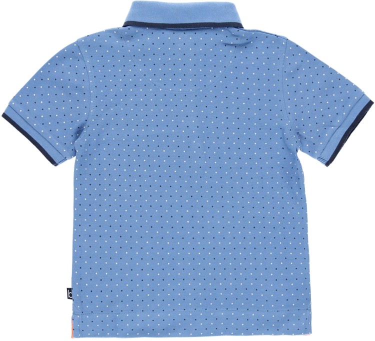 Foto 5 pulgar | Camiseta Boboli Tipo Polo Azul para Niño
