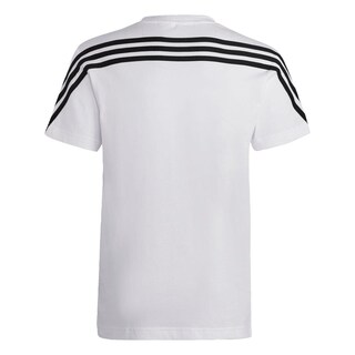 Foto 2 | Playera Adidas Future Icons 3 Franjas Blanca para Niños
