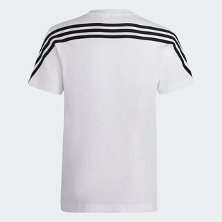 Foto 6 | Playera Adidas Future Icons 3 Franjas Blanca para Niños