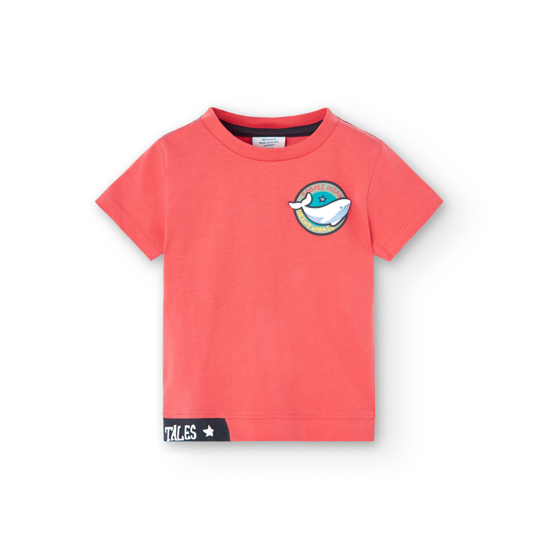 Foto 2 pulgar | Playera Boboli Rosa para Niño-Venta Internacional