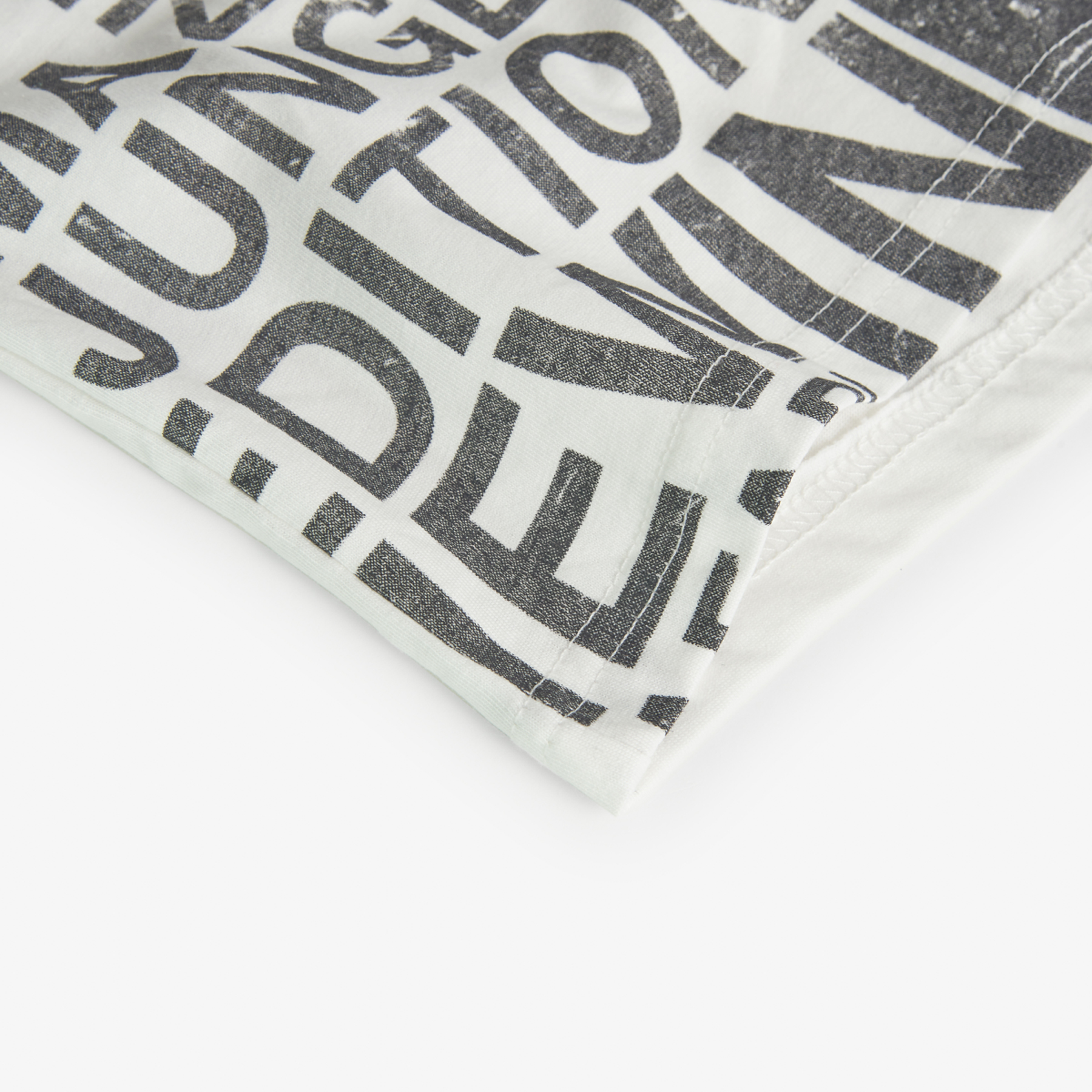 Foto 4 pulgar | Playera Boboli Blanca Estampado W para Niño