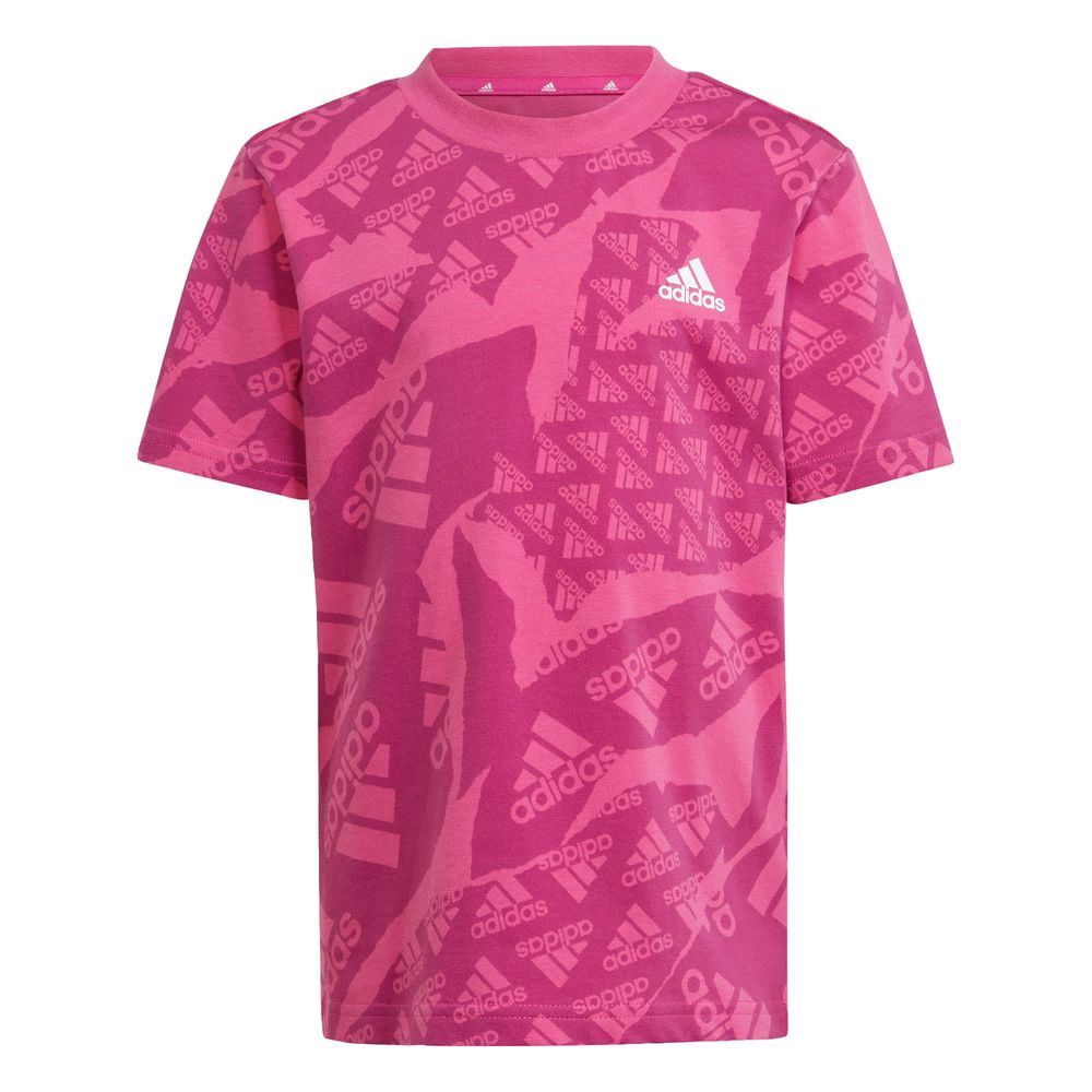 Foto 1 | Playera Adidas Essentials Rosa para Niño