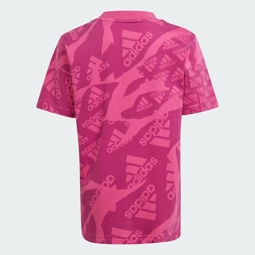 Foto 5 pulgar | Playera Adidas Essentials Rosa para Niño