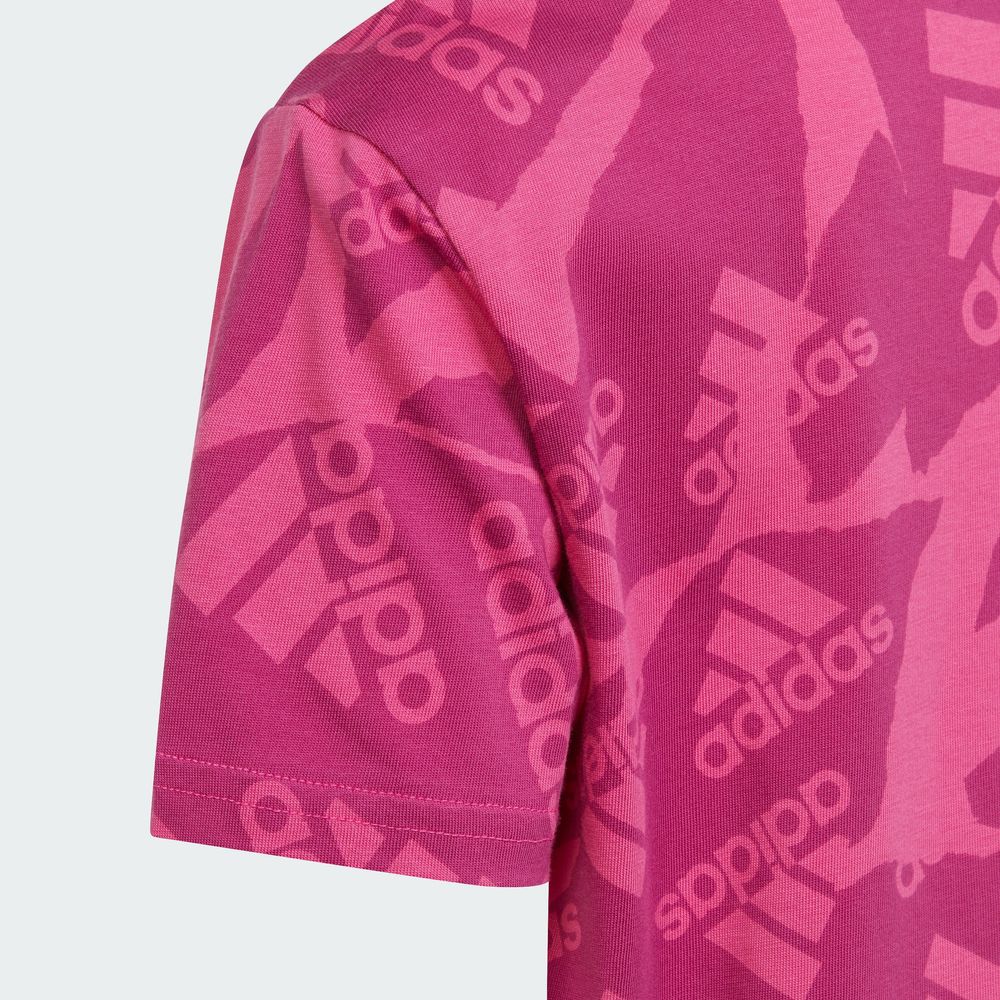 Foto 7 pulgar | Playera Adidas Essentials Rosa para Niño