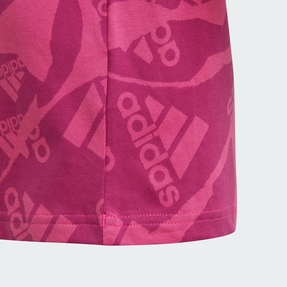 Foto 7 | Playera Adidas Essentials Rosa para Niño