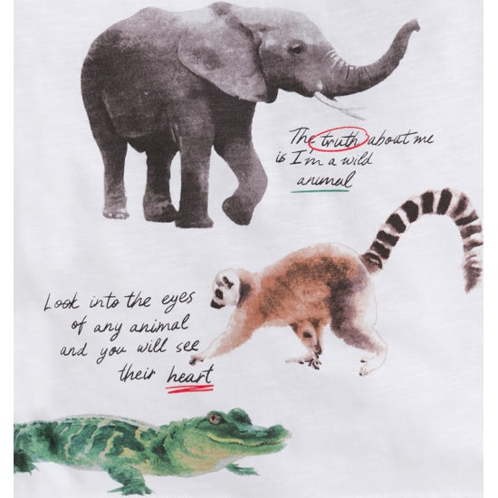 Foto 4 pulgar | Playera Estampado Animales Para Niño Mayoral
