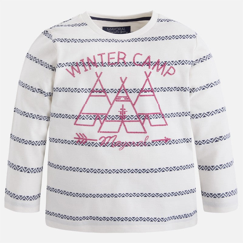 Playera Mayoral Manga Larga para Niño