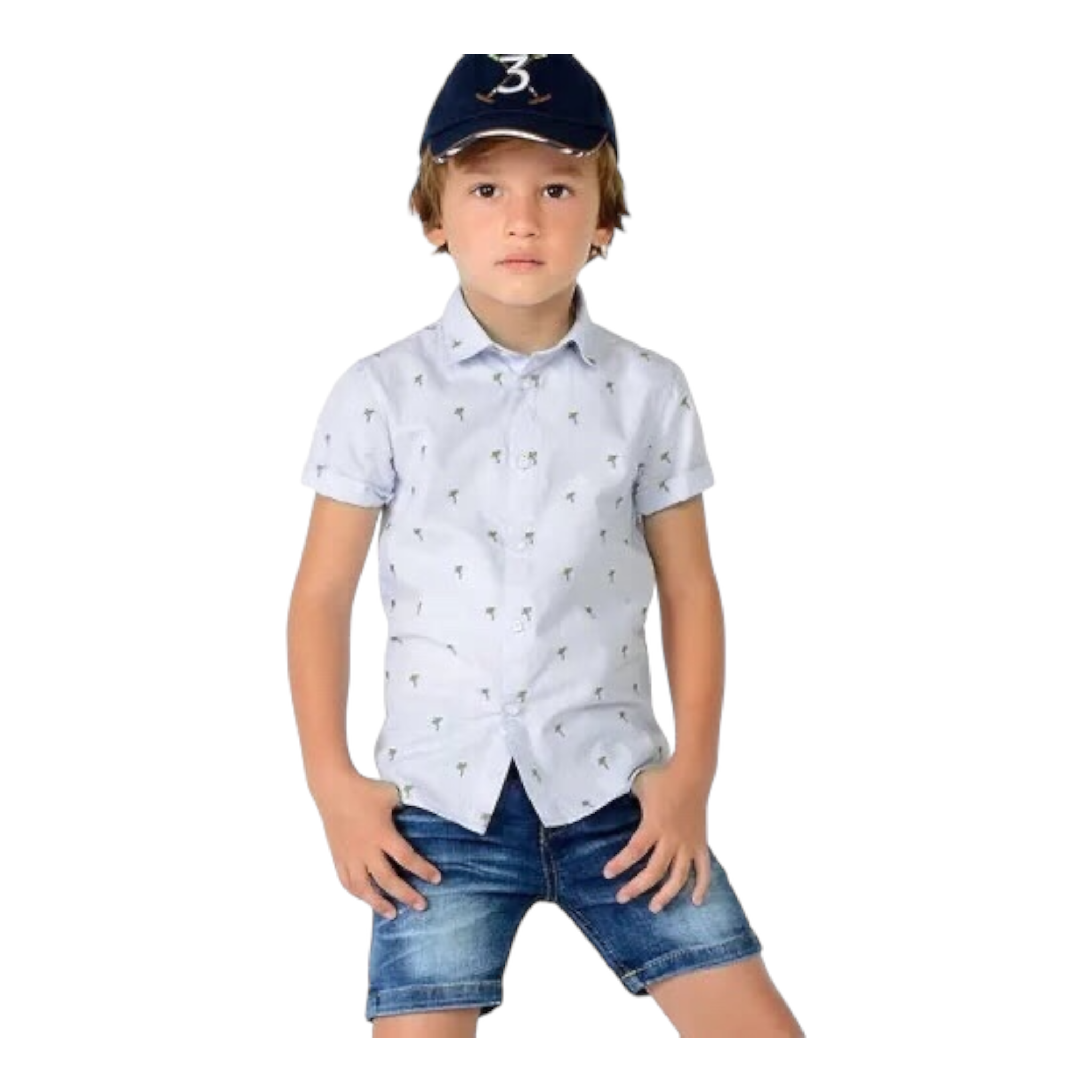 Foto 5 pulgar | Camisa Mayoral Manga Corta para Niño