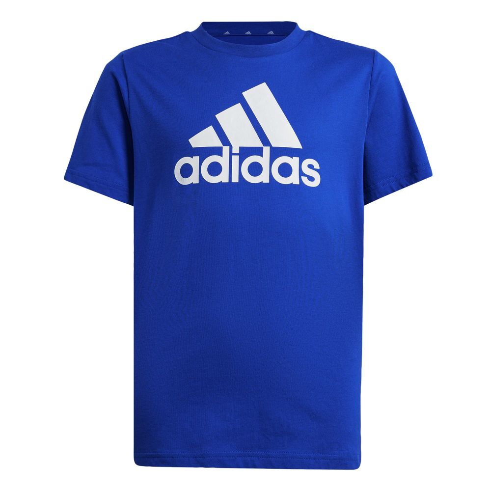 Foto 2 pulgar | Playera Essentials Big Logo Algodón Adidas Azul Niños