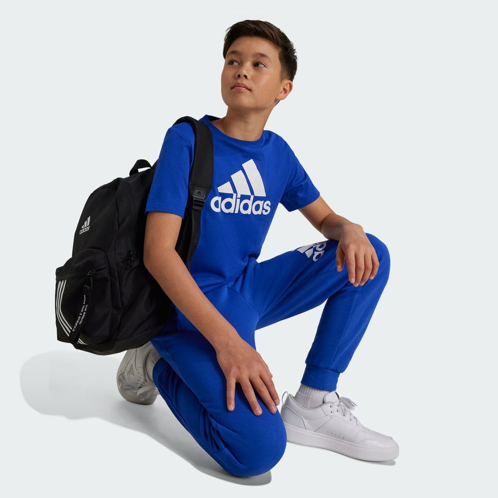 Foto 7 pulgar | Playera Essentials Big Logo Algodón Adidas Azul Niños