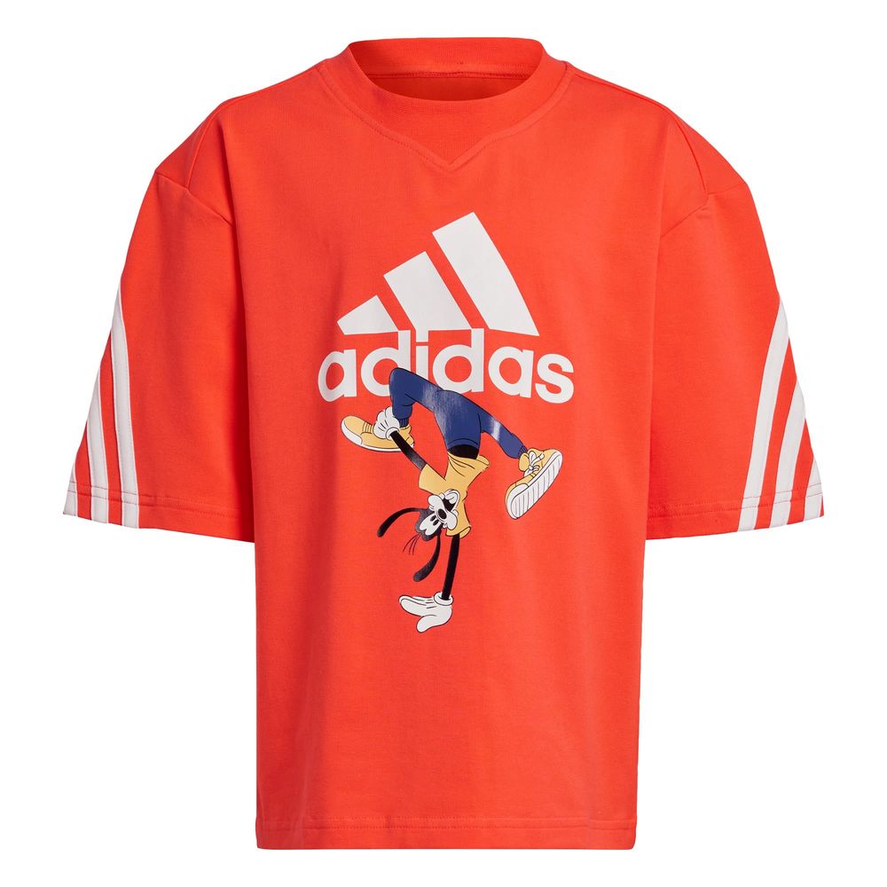 Playera Adidas Disney Mickey Mouse Adidas Naranja Niños