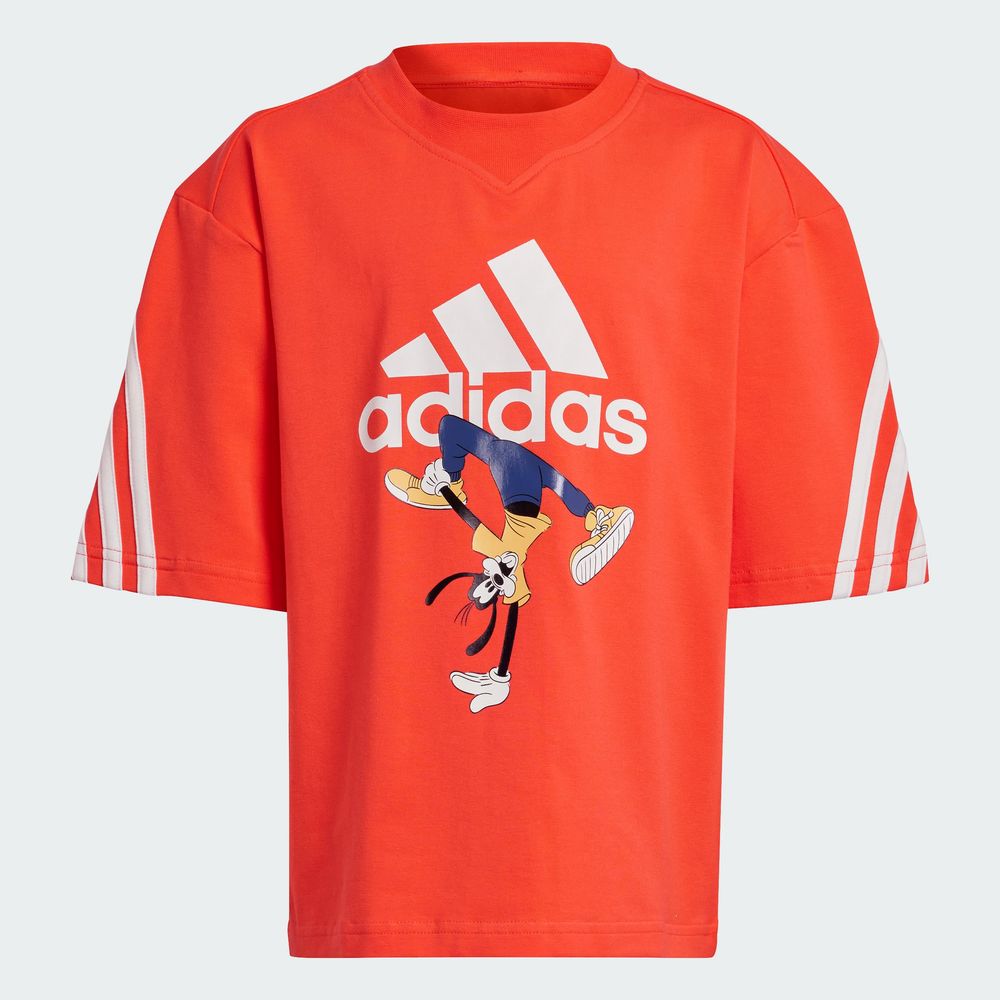 Foto 4 pulgar | Playera Adidas Disney Mickey Mouse Adidas Naranja Niños