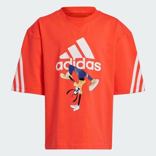 Foto 3 | Playera Adidas Disney Mickey Mouse Adidas Naranja Niños