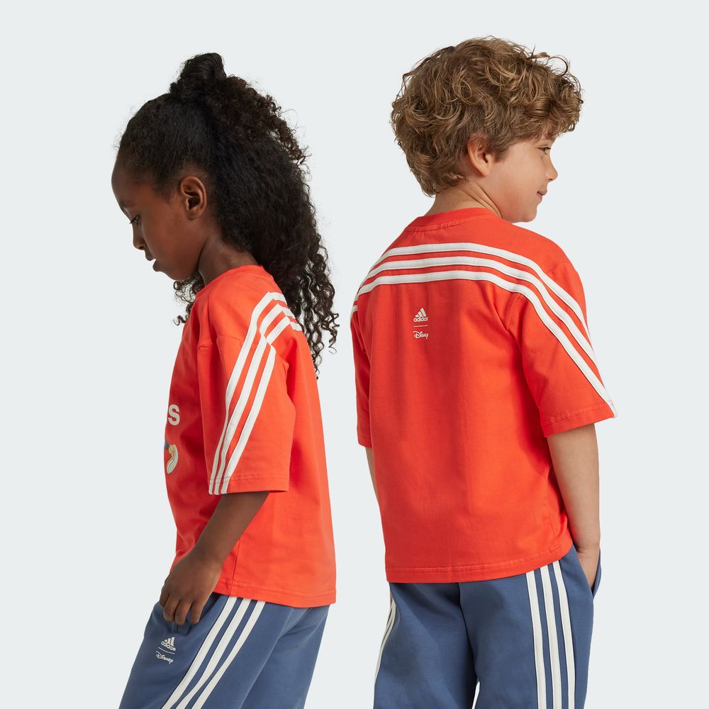 Foto 5 pulgar | Playera Adidas Disney Mickey Mouse Adidas Naranja Niños