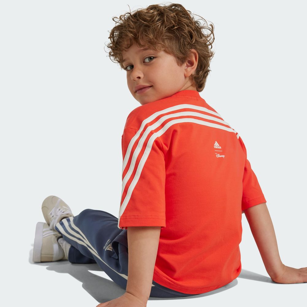 Foto 8 pulgar | Playera Adidas Disney Mickey Mouse Adidas Naranja Niños