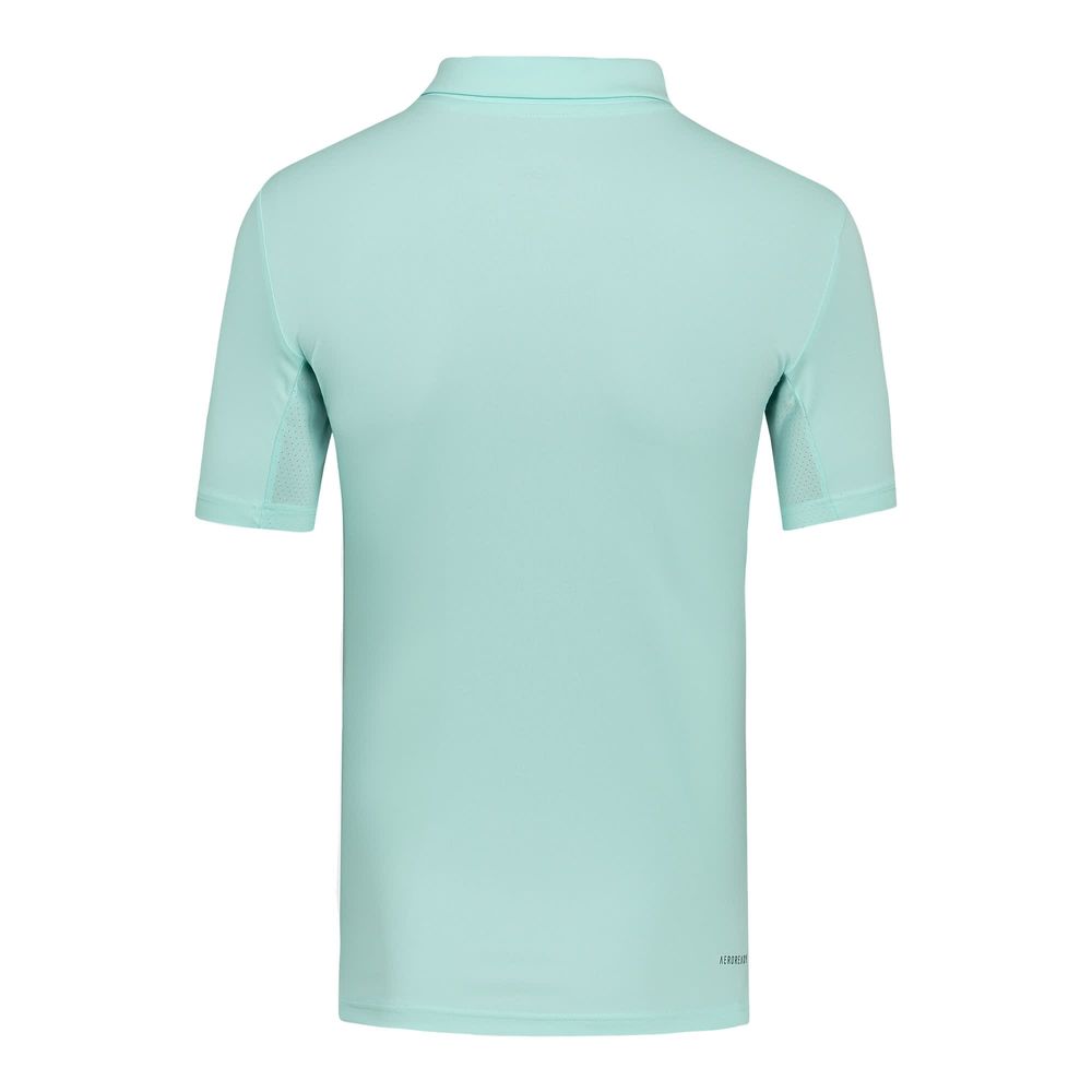 Foto 3 pulgar | Playera Polo Club De Tenis 3 Franjas Adidas Turquesa Niños