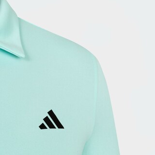 Foto 5 | Playera Polo Club De Tenis 3 Franjas Adidas Turquesa Niños