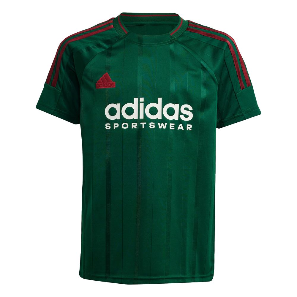 Playera Tiro Nations Pack Kids Adidas Verde Niños