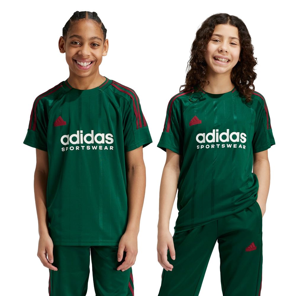 Foto 3 pulgar | Playera Tiro Nations Pack Kids Adidas Verde Niños