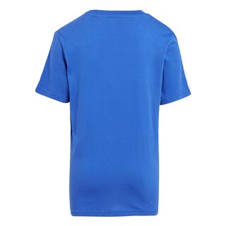 Foto 2 | Playera Tiberio 3 Franjas Colorblock De Algodón Para Niños Adidas Azul Niños