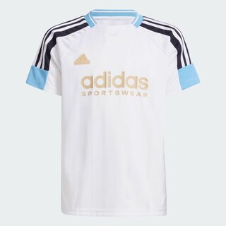Foto 3 | Playera Tiro Nations Pack Kids Adidas Blanco Niños