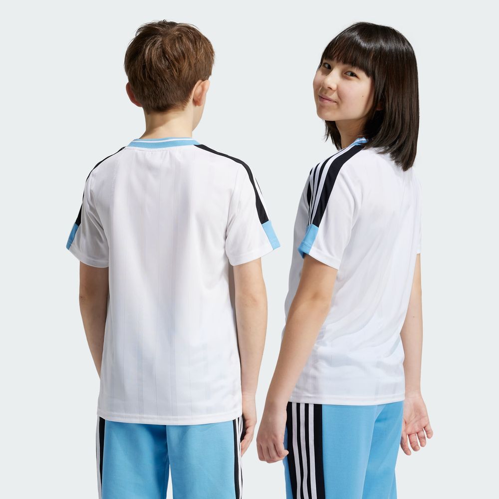 Foto 5 pulgar | Playera Tiro Nations Pack Kids Adidas Blanco Niños