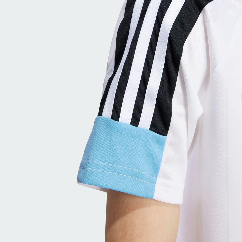 Foto 7 | Playera Tiro Nations Pack Kids Adidas Blanco Niños