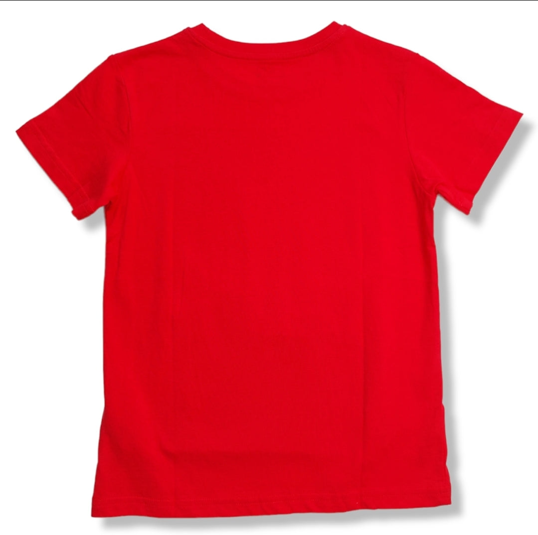 Foto 5 pulgar | Playera Roja Con Texto Estampado ''plugged Inn Rockfest'' Para Niño Losan