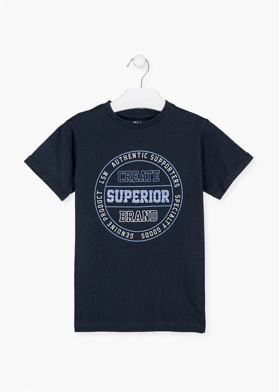 Playera ''create Superior Brand'' Para Niño Losan