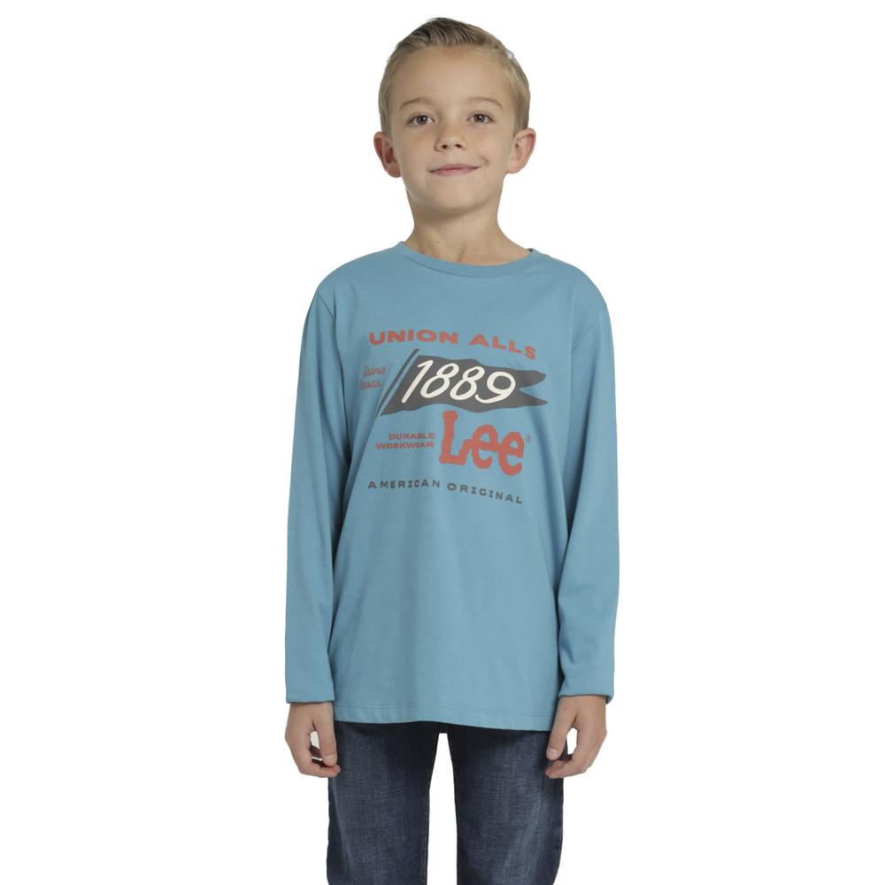 Playera Niño Lee Regular Fit 265 Azul