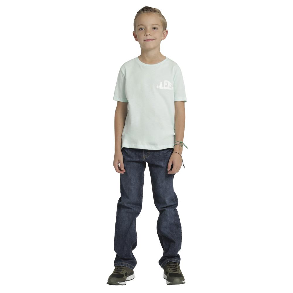 Foto 5 pulgar | Playera Niño Lee Regular Fit 266 Verde