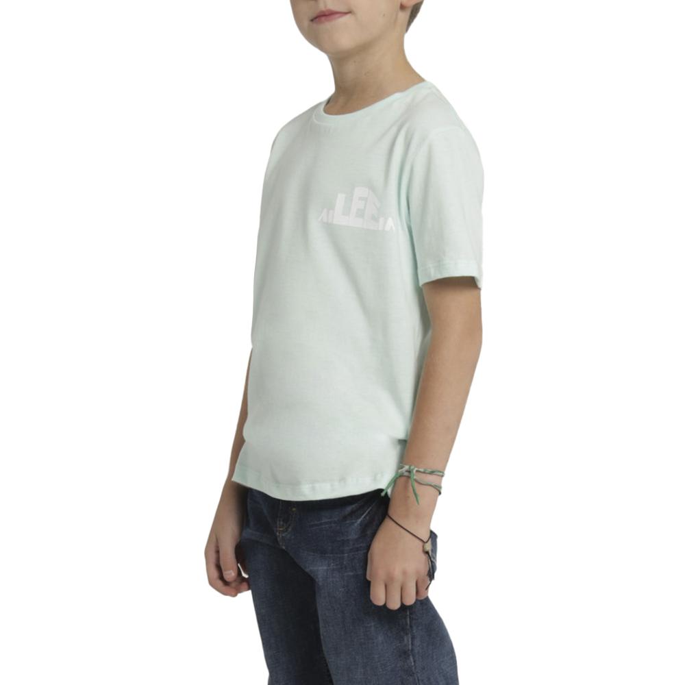 Foto 6 pulgar | Playera Niño Lee Regular Fit 266 Verde