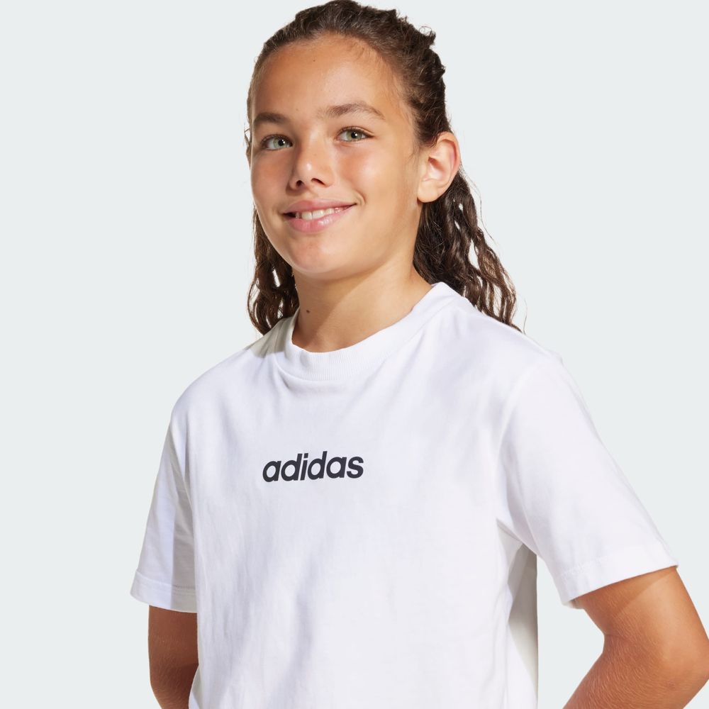 Foto 7 | J Lin Tee 160 Adidas Blanco Niños