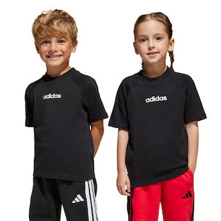 Foto 3 | Playera Essentials Kids Adidas Negro Niños