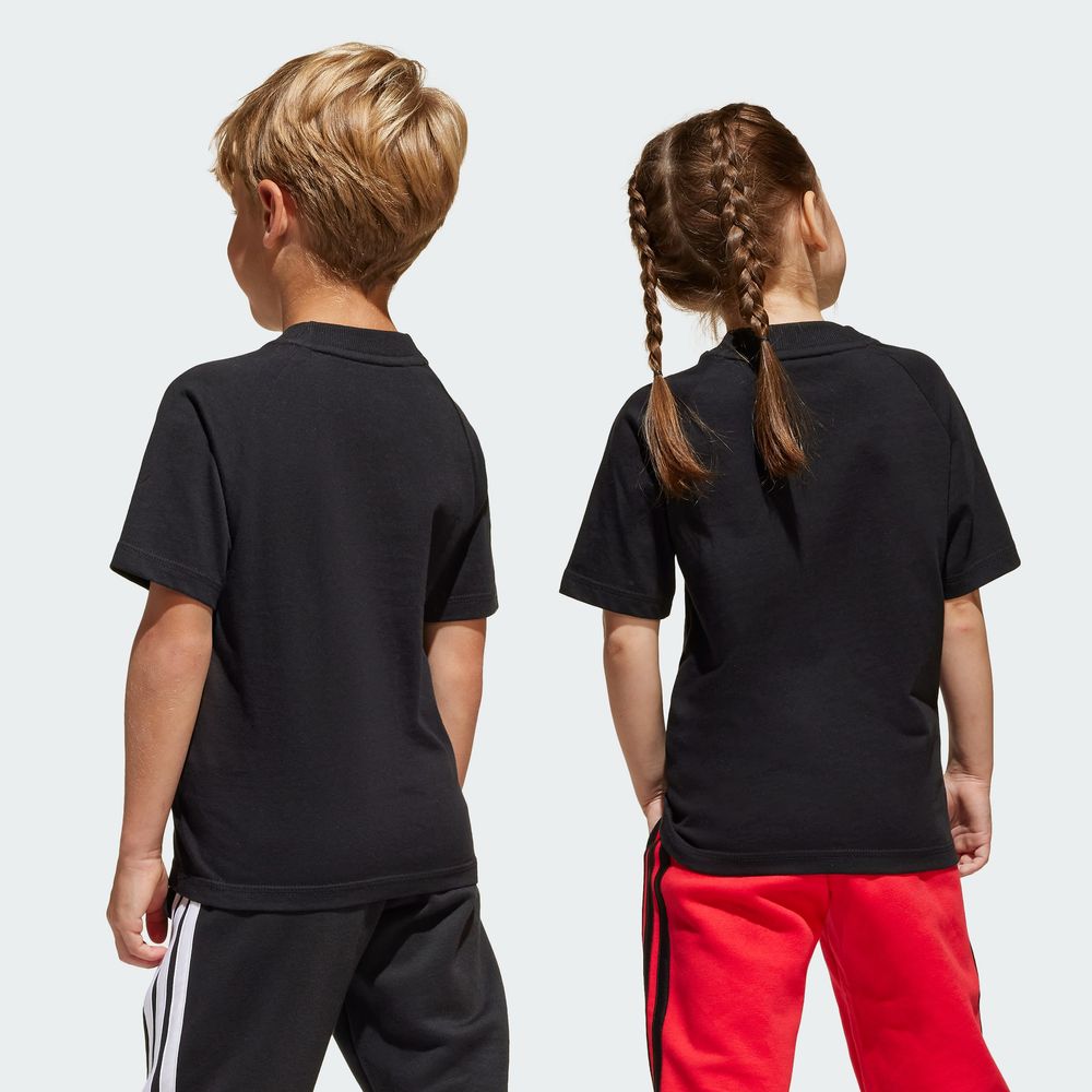 Foto 6 pulgar | Playera Essentials Kids Adidas Negro Niños