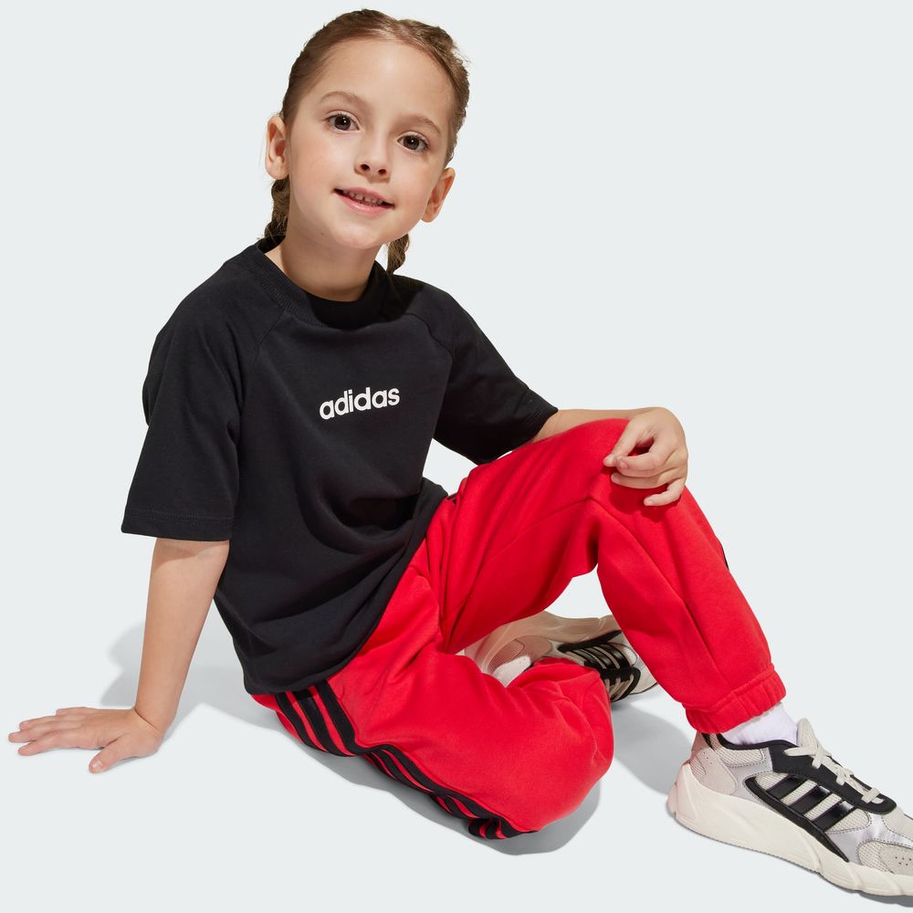 Foto 9 pulgar | Playera Essentials Kids Adidas Negro Niños