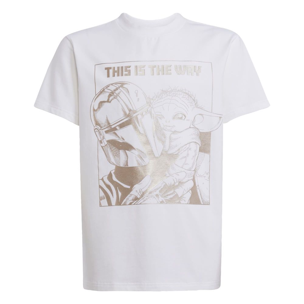 Foto 1 | J Sw Mndo Gfx T Adidas Blanco Niños