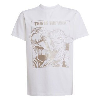 Foto 1 | J Sw Mndo Gfx T Adidas Blanco Niños
