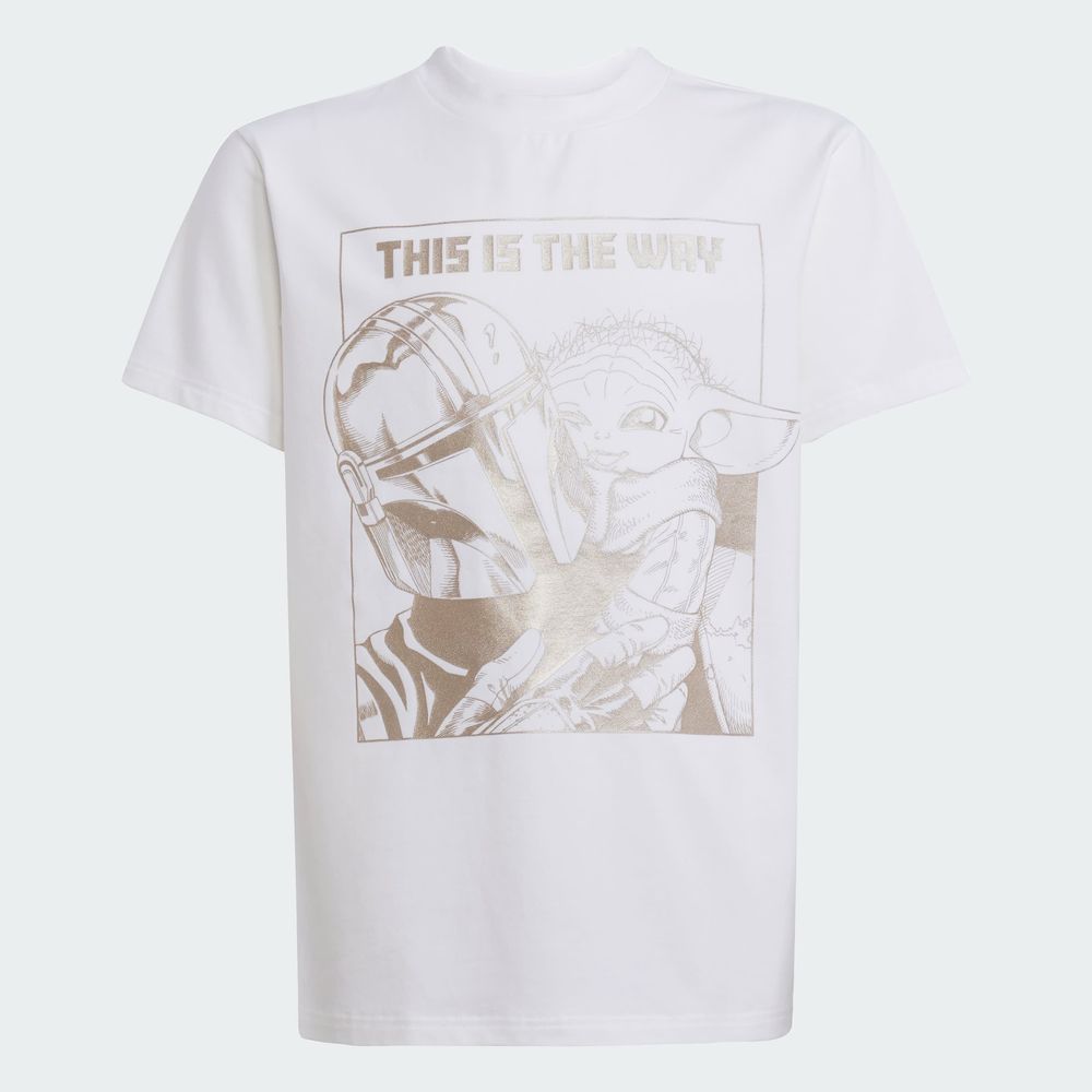 Foto 4 | J Sw Mndo Gfx T Adidas Blanco Niños