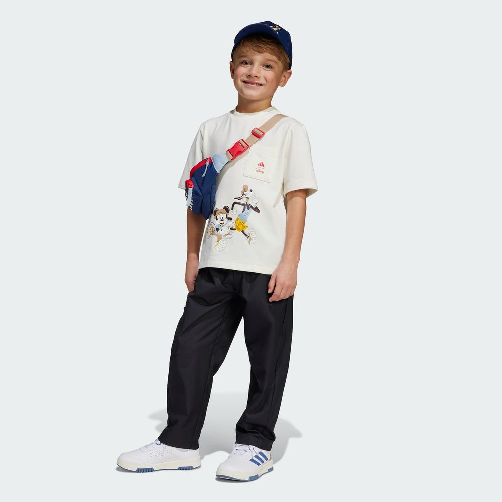 Foto 6 pulgar | Playera Adidas X Disney Mickey Mouse (niños) Adidas Blanco Niños