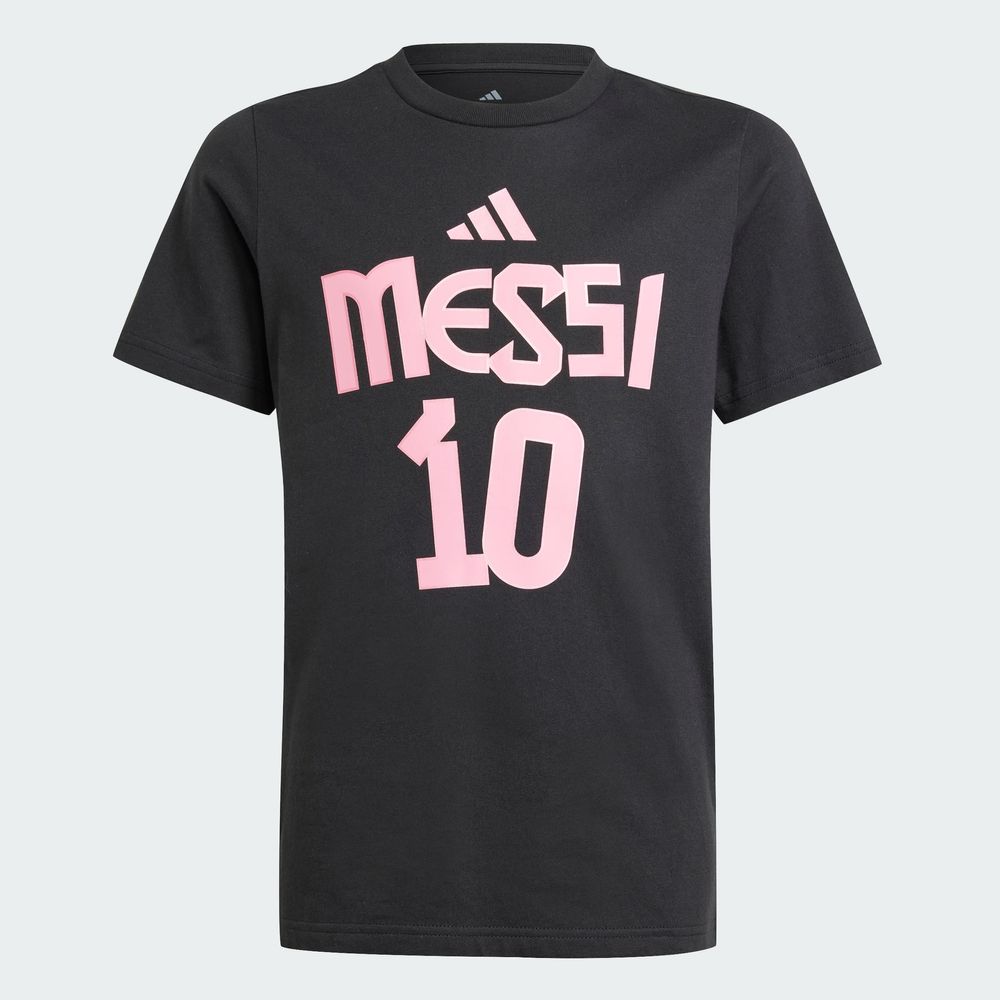 Foto 4 pulgar | Playera Messi Nombre Y Número Estampada Niños Adidas Negro Niños
