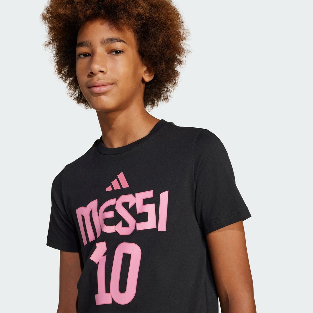 Foto 7 pulgar | Playera Messi Nombre Y Número Estampada Niños Adidas Negro Niños